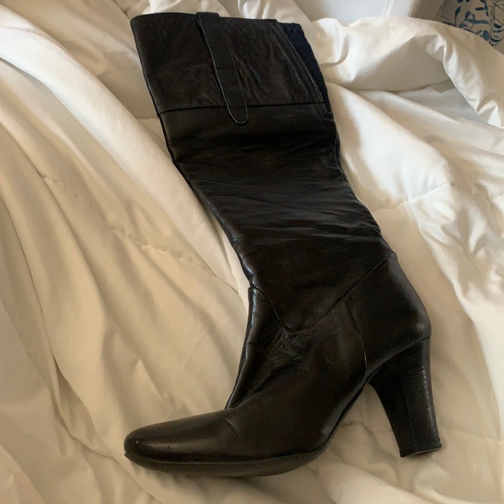 Francesco Morichetti Leather Boots   Size 7 1/2